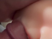 Fucking her tiny toy face 15/16