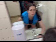 Getting fucked in the family bathroom at work 8/16
