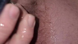 White kiwi bear from nz shows his open asshole and gets a alien dildo deep in his ass