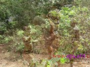 She lied about going to the stream just to come and fuck me 1/16