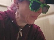 Adventures of a Creamy Black Ck Thong 9/16