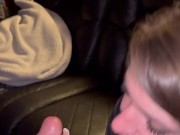 Tatted MILF sucks and fucks until she’s full of his cum 7/16