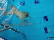 Flirty tight perfect babe swimming gymnastics 9/16