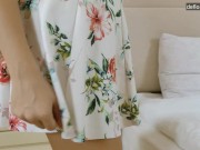 Russian virgin teen Litonya caressing her innocent body 4/16