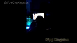 Jerking Silhouette Tease