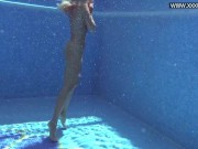 Russian super model Mary underwater naked 13/16