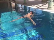 Russian super model Mary underwater naked 15/16