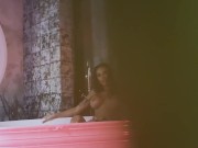 Monika Fox Takes Bath With Bubble Bath And Plays With Dildo 11/16