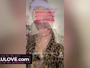 Big boobs babe flashing tits & oozing cumshot creampie closeup selfie in behind scenes daily adventures - Lelu Love 9/16