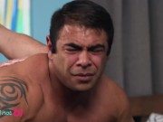 WHYNOTBI - Ember Snow Surprises Her Bf Draven Navarro With A Big Strap On & Hot Stud Wold Hudson 14/16