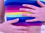 Amazing New Teen Blonde cheerleader fucks Producer 5/16