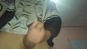 Perfect Erection Beautiful Boy Masturbating and Cumming
