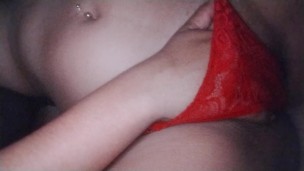 Estaba caliente y necesitaba que me toquen