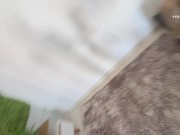 El cornudo de mi marido demoro en llegar, no agante y probe la leche de su mejor amigo 13/16