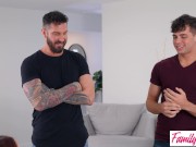 Nickey Huntsman's sneaky joke gets her swap son cumming 4/16