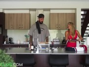 Isabelle Deltore & Kayla Lea Share a Big Cock 2/16