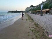 Pick up a stranger on the beach - sex hotel squirt