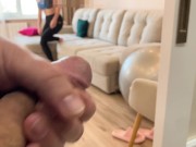 Мачеха и Пасынок Словили Друг Друга на Мастурбации и Трахнулись - Русское Любительское с Разговорами 6/16