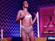 Brunette Gal Sucks Dick Before Drilling 3/16