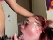 Throat fuck sexy Latina slut 12/16