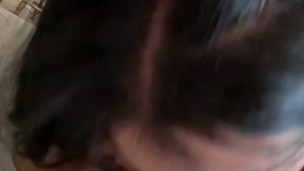 Teen snow bunny sucks bbc and gets ate