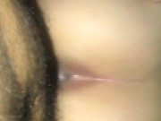 Esposa gostosa gozando de quatro no pau preto 3/16