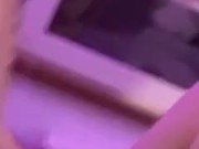 Teasing my pussy for my stepbrother