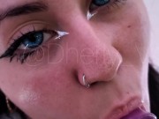 She told me she was horny so I told her to suck my cock. 1/16