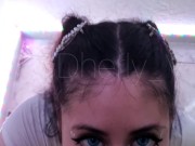 She told me she was horny so I told her to suck my cock.