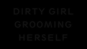 Dirty Girl Grooming Herself - Brittany Andrews