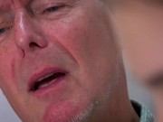 Stuffing her sweet college pussy with an old dick 3/16