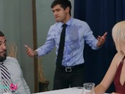 WHYNOTBI - Aali Kali And Ty Mitchell Will Do Anything To Please Ricky Larkin And Get The Scholarship 3/16