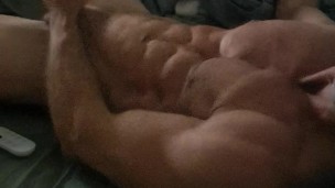 Jerk off in bed