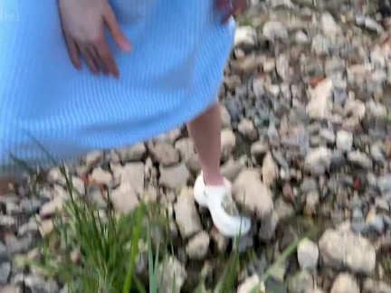 Helped a cute stranger on the street and fucked her on the same day - Loly Nebel