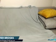 Flirt4Free - Hunter Bridges - Blonde Superstud's Fun Time On The Couch 1/16