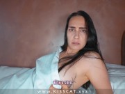 Step mom dreams fucked by step son and finally get pregnant sex in hotel share bed 1/16