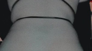 Femboy gagging and riding a dildo like a slut