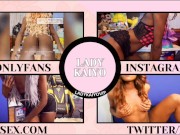 Hot teeny ebony teases in step moms kitchen 1/16