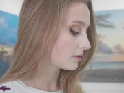 Blonde Babe Scissored By Sexy Masseuse 3/16