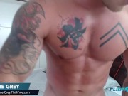 Flirt4Free - Richie Grey - Handsome Hunk Doesn't Mind Spanking And Vibes 8/16