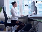 Sexy Mature Secretary Kate Nox Fucks Big Dick Boss In The Office - LETSDOEIT 1/16