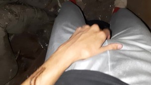 My neighbor and I masturbate together in the barn so that no one sees and cum many times - IkaSmokS