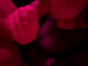 Show how the step sister sucks every day | I give it to my mouth with a buzz | does perfect blowJob 3/16