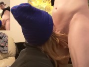 Lucky Chad gets to Squirt Over Heather Kane's Face! 9/16