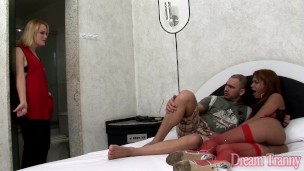 Amazing Anal Threeway with Tgirl Sarah Costa