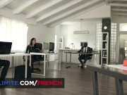 Torrid anal trio at work with Anissa Kate 5/16