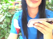 (DIA ITA) TIFOSA ITALIANA si fa INCULARE nel BAGNO DEL BAR  per la sconfitta dell'Italia 2/16