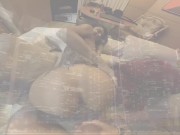 Perfect brunette with a lot of tattos loves doggystyle! Exclusive content! 9/16