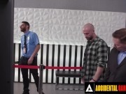 Hot Babe Fucks With Security Officers At The Airport 3/16