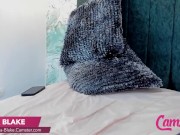 CAMSTER - Mya Blake - Curvy Darling Gets Her Dildo And Fingers Dirty 4/16